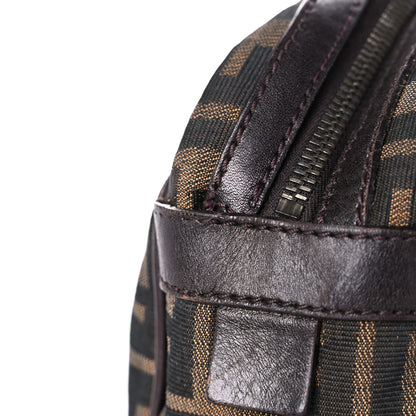 Fendi Zucca Buckle Tote Tobacco 16 of 27