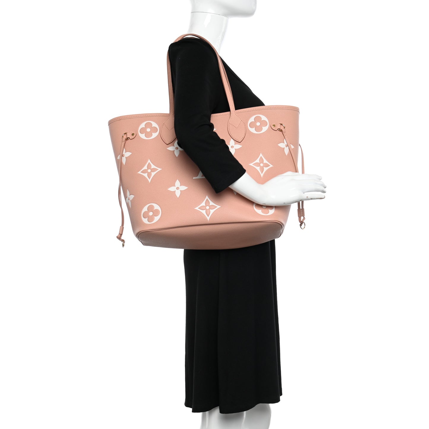 Empreinte Monogram Giant Neverfull MM Trianon Pink Cream