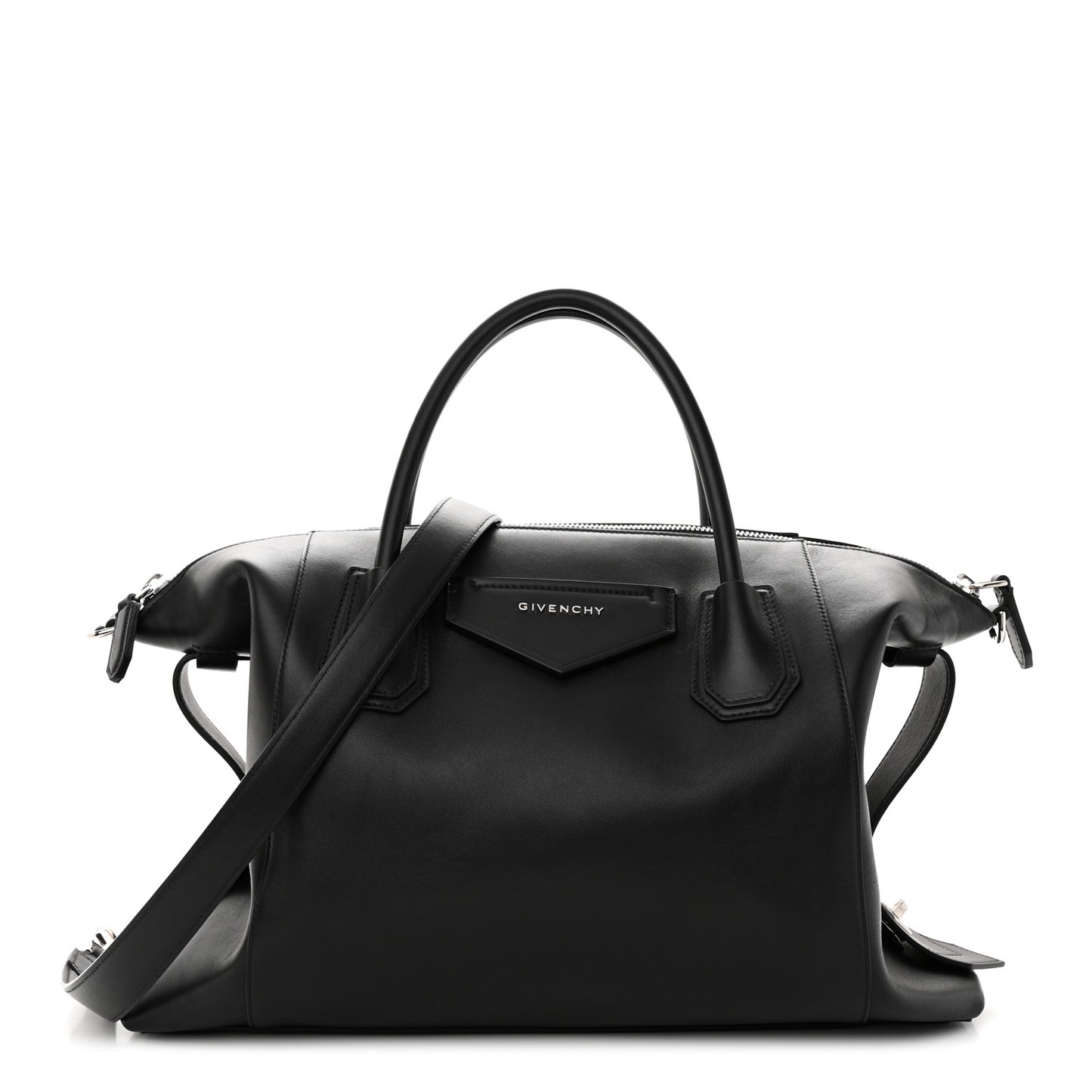 Smooth Calfskin Medium Soft Antigona Black