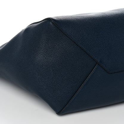Celine Soft Grained Calfskin Belt Cabas Phantom Navy 6 of 9