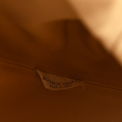 Bottega Veneta Smooth Butter Calf The Pouch Oversized Clutch Almond 8 of 11