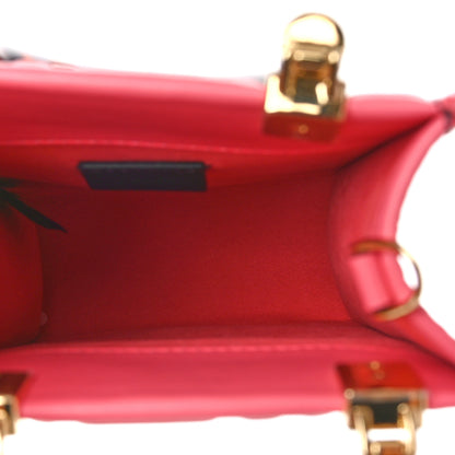 Fendi Vitello Plexiglass FF Embossed Mini Fendi Sunshine Shopper Tote Pink Dalia 5 of 8