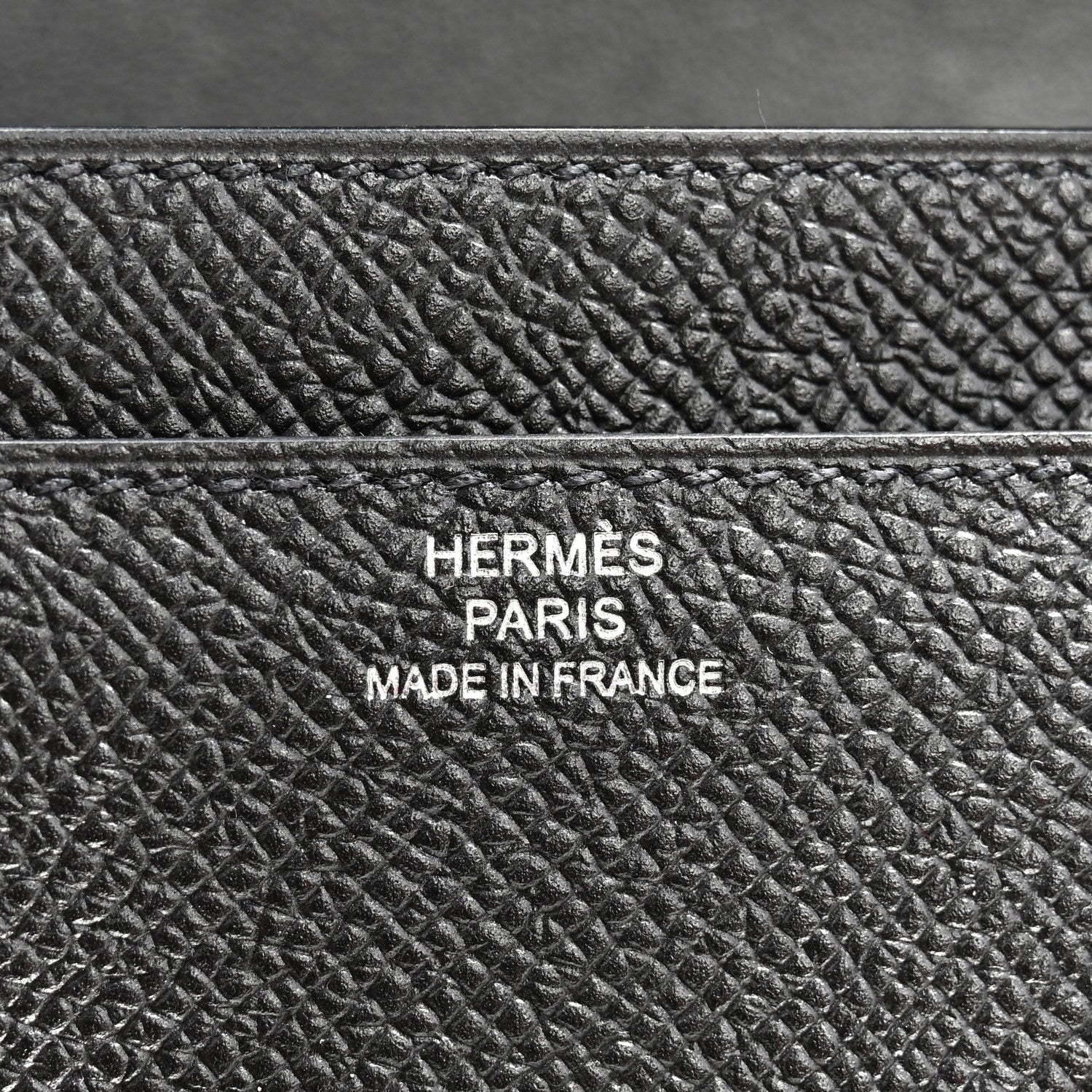 Hermes Epsom Constance Long Wallet Black 6 of 9