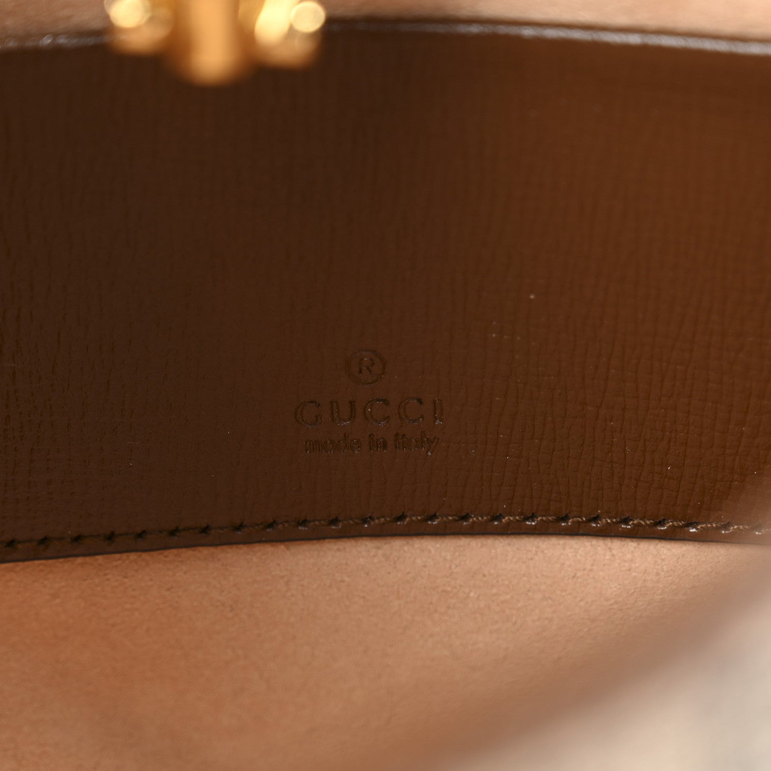 Gucci GG Supreme Monogram Azalea Calfskin Web Mini Jackie 1961 Hobo Beige Ebony Brown Sugar 6 of 12