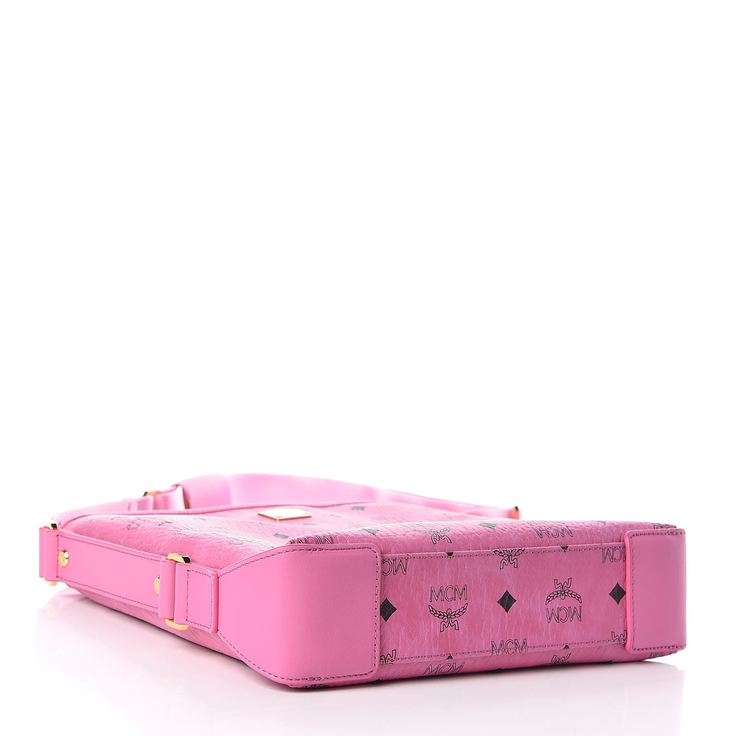 MCM Visetos Messenger Pink 4 of 9