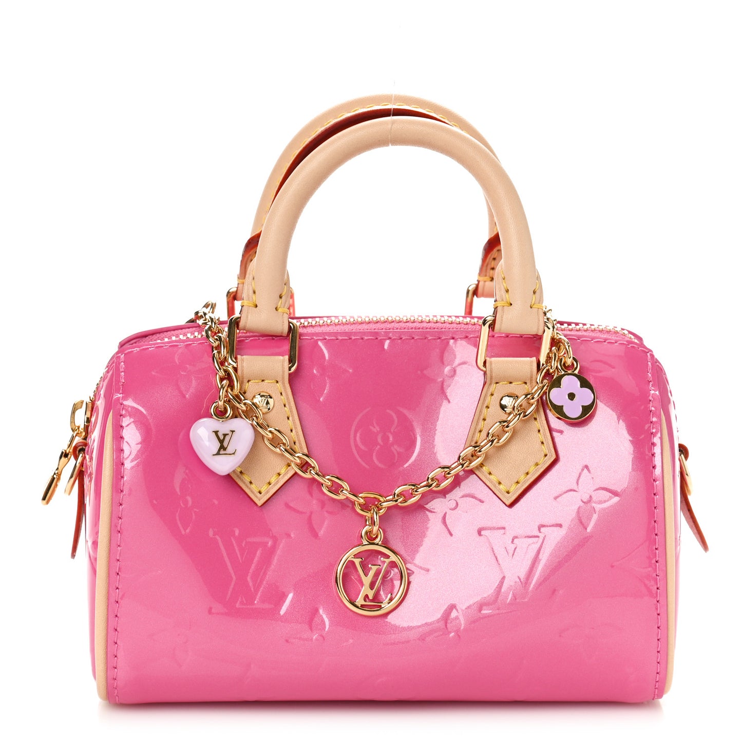 Vernis Monogram Nano Speedy Neon Pink