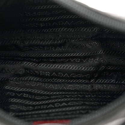 Prada Tessuto Nylon Saffiano Lunar New Year Mini Re-Edition 2000 Bag Black Fuoco 5 of 10