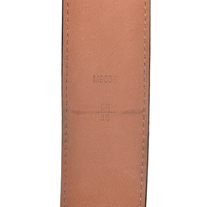 Louis Vuitton Monogram 40mm LV Initiales Belt 90 36 5 of 8