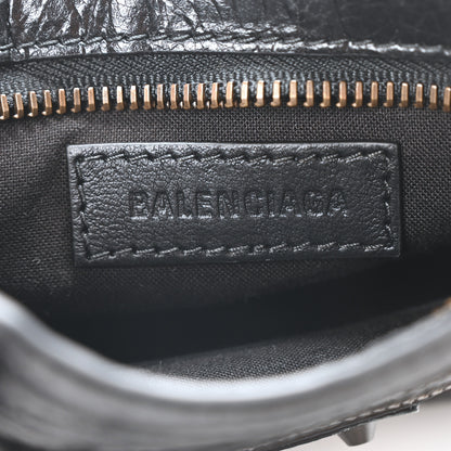 Balenciaga Agneau Arena Storico Classic Hardware Nano Le City Black 6 of 11