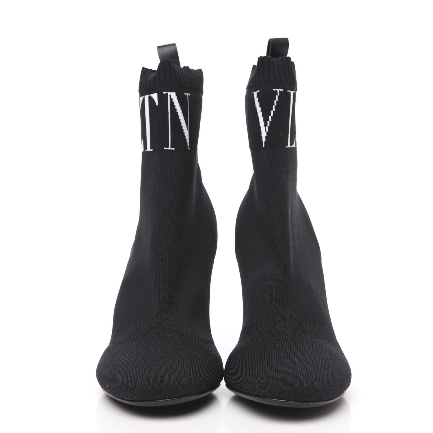 Valentino Garavani Body Tech Knit Sock Boots 40 Black 2 of 7