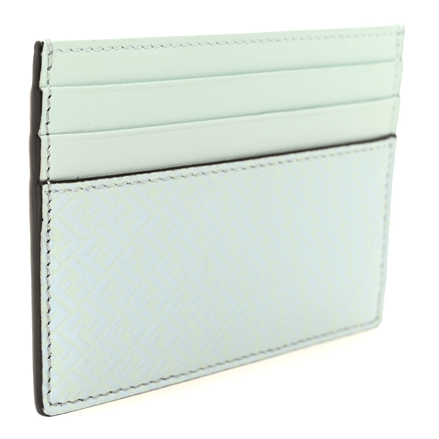 Fendi Vitello Grace Micro FF Card Holder Mint 3 of 8