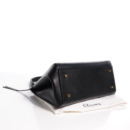 Celine Smooth Calfskin Medium Edge Black Navy 4 of 8