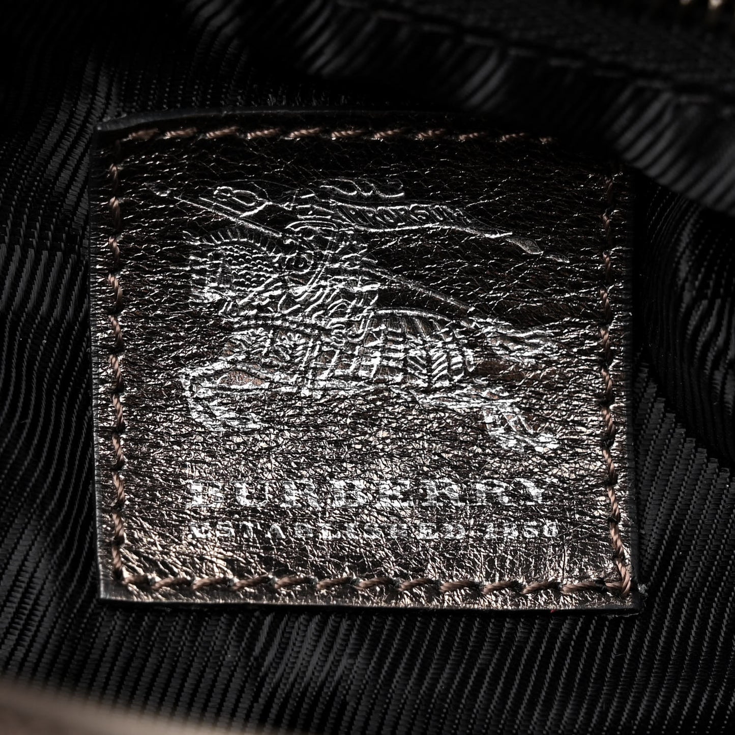 Calfskin Quilted Beaton Gunmetal