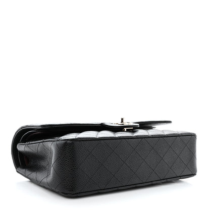 Chanel Caviar Quilted Medium Double Flap Black 4 of 12