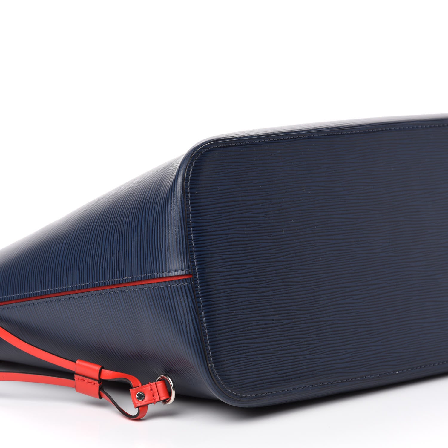Louis Vuitton Epi Neverfull MM Indigo Coquelicot 6 of 14