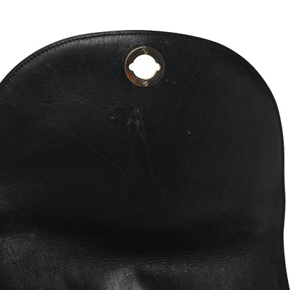Mansur Gavriel Calfskin Saddle Crossbody Bag Black 16 of 18