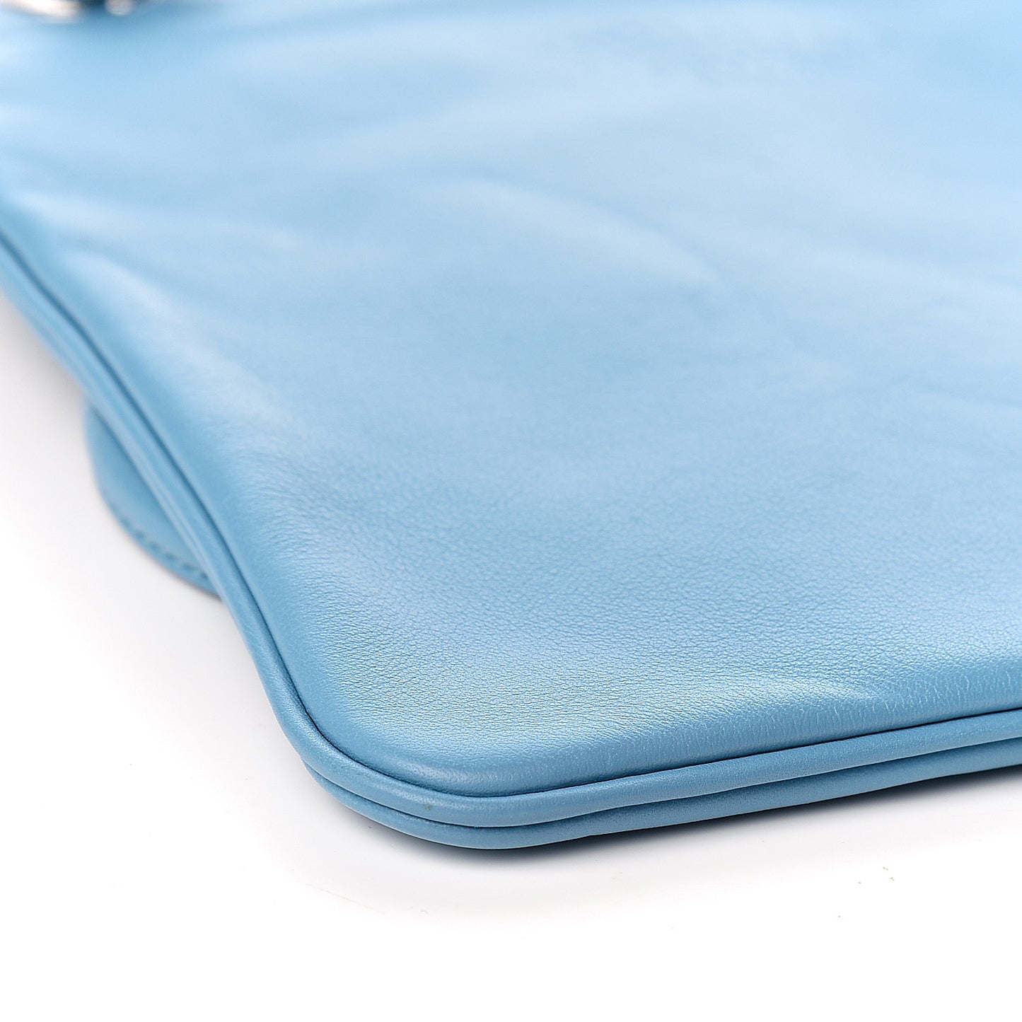 Milo Lambskin Swift Mini Aline Bleu Du Nord