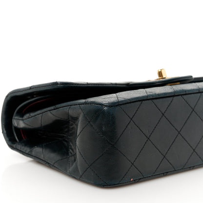 Chanel Lambskin Quilted Small Double Flap Black 11 of 13