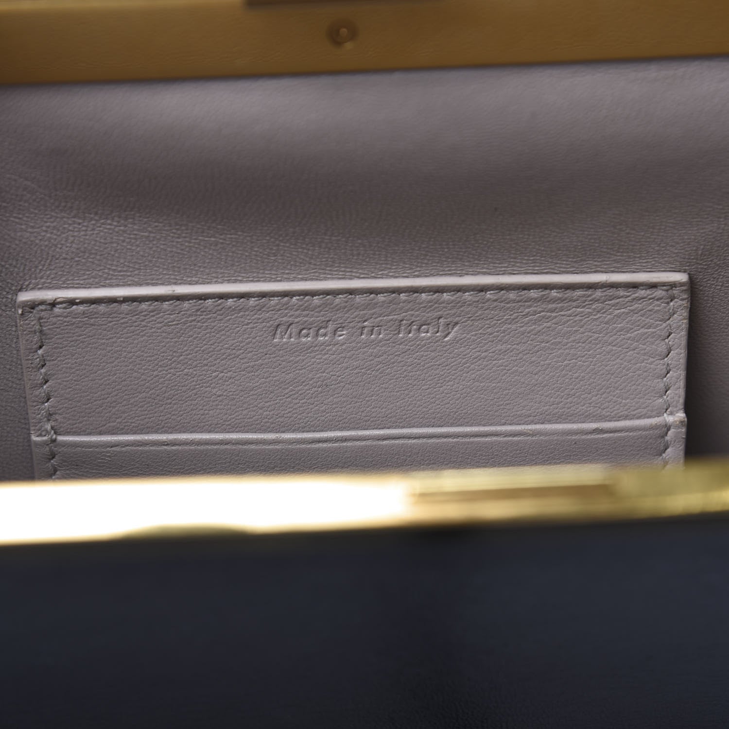 Celine Smooth Calfskin Mini Clasp Bag Black 8 of 10