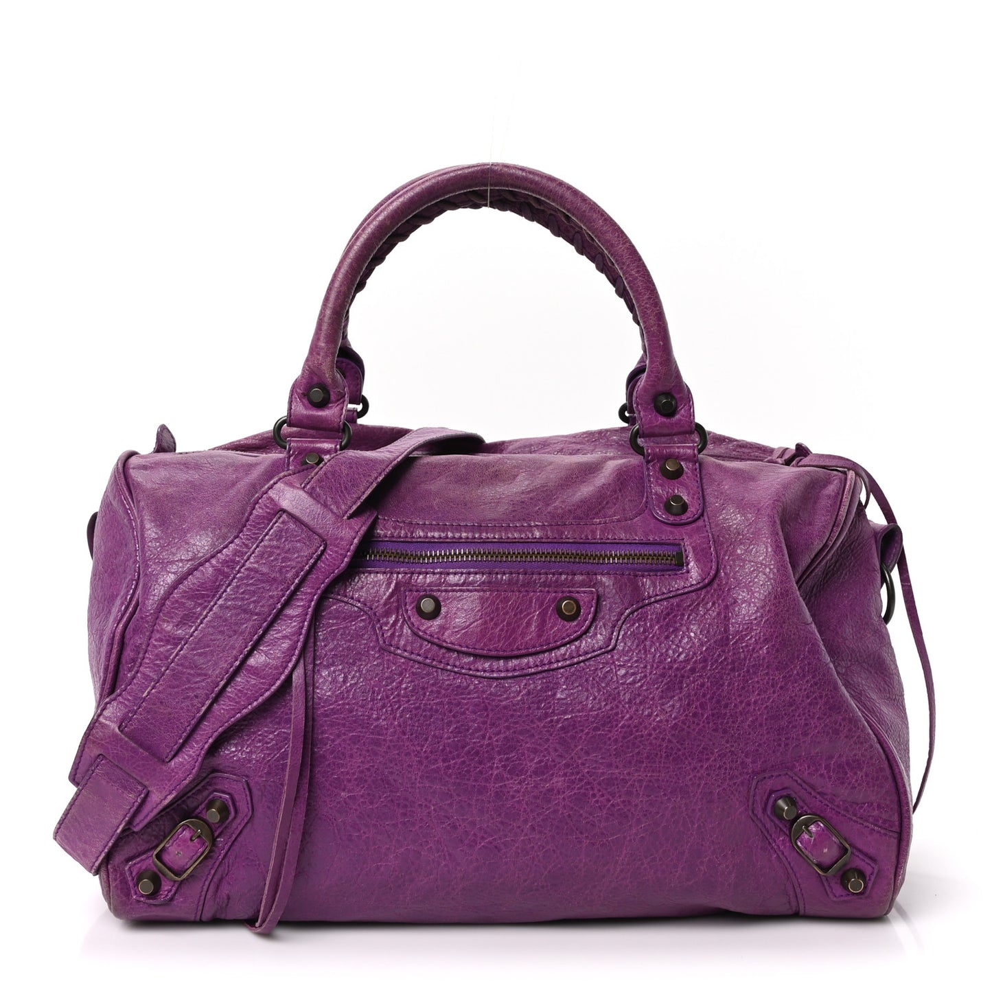 Agneau Classic Hardware Boston Ultraviolet