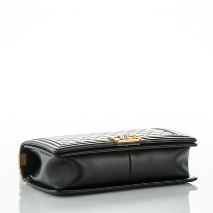 Chanel Lambskin Quilted New Medium Boy Flap Black 4 of 8