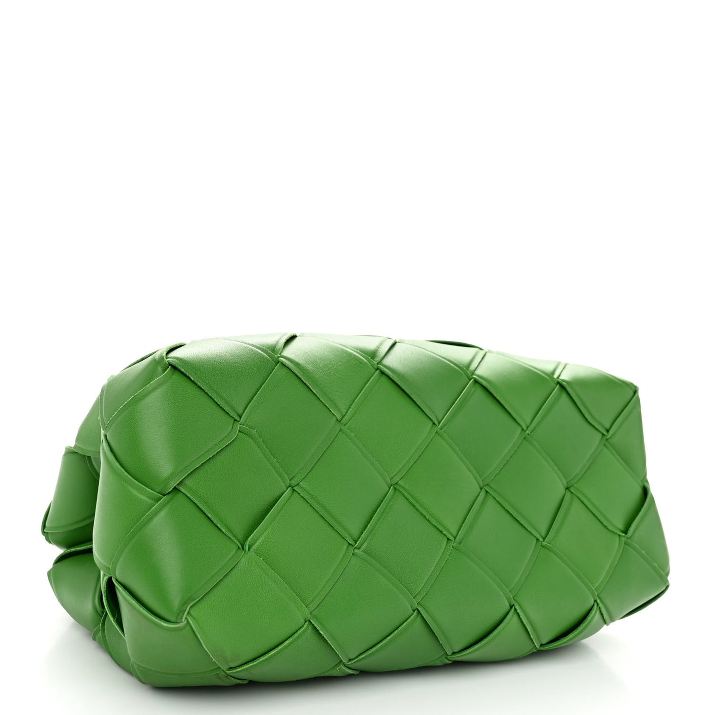 Nappa Maxi Intrecciato Grasp Top Handle Bag Parakeet