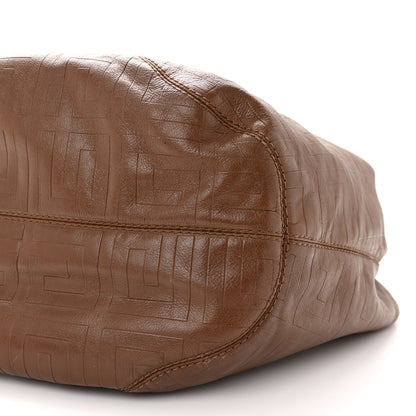 Givenchy Calfskin Embossed Hobo Brown 10 of 15