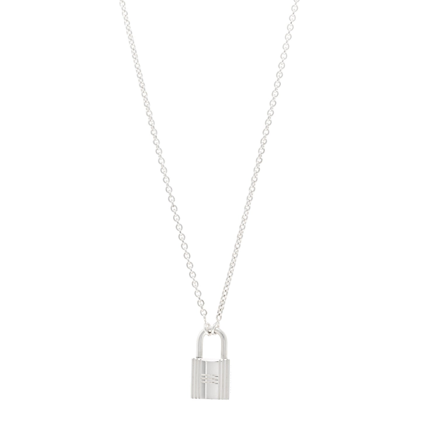 Sterling Silver Amulette Cadenas Kelly Pendant Necklace