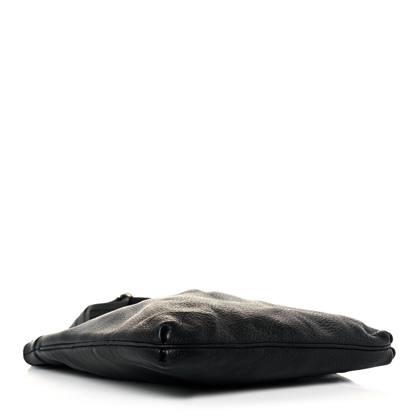 Calfskin Hobo Black