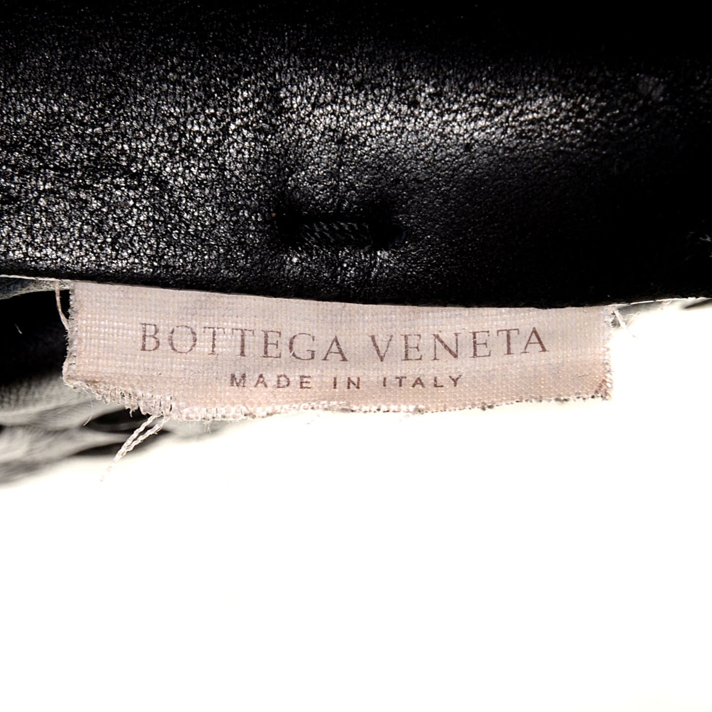 Nappa Intrecciato Medium Cabat Nero Black