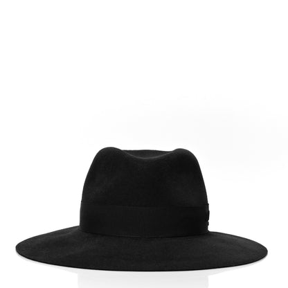 Christian Dior Rabbit Felt Dior Hat 57 Black 2 of 7