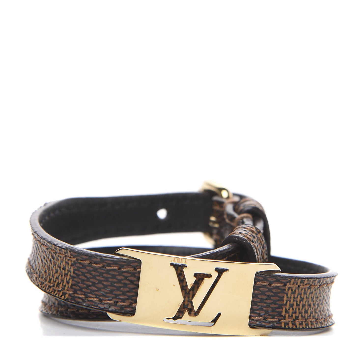 Damier Ebene Sign It Bracelet