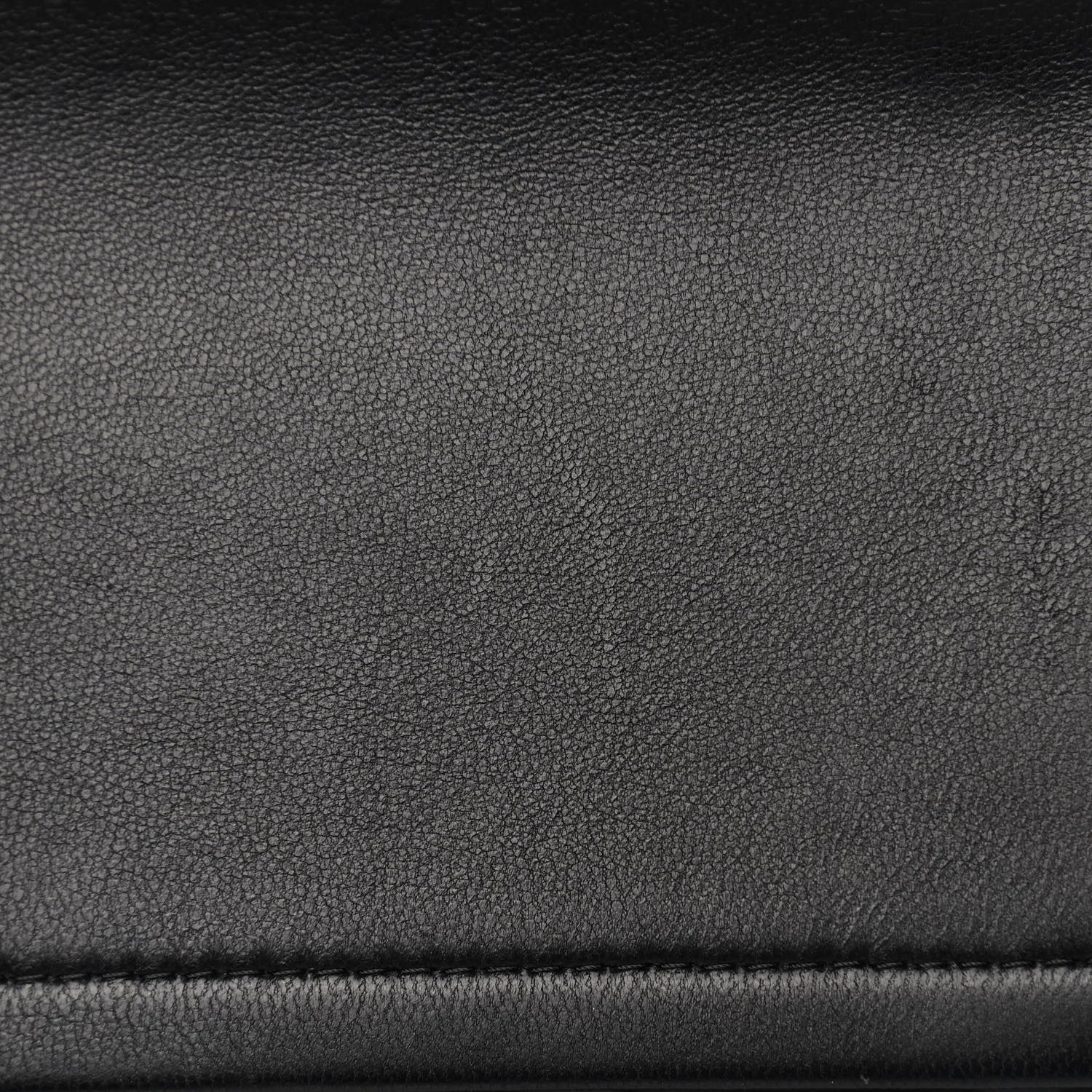Chanel Lambskin Quilted Jumbo Double Flap Black 12 of 13