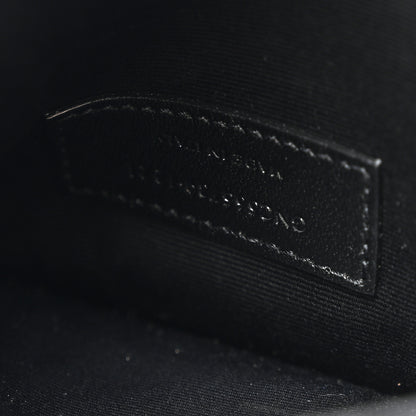 Saint Laurent Grain De Poudre Uptown Pouch Dark Beige 7 of 8