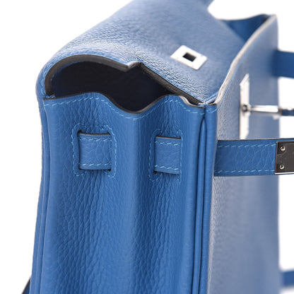 Hermes Taurillon Clemence Kelly Ado Backpack 22 Mykonos 18 of 26