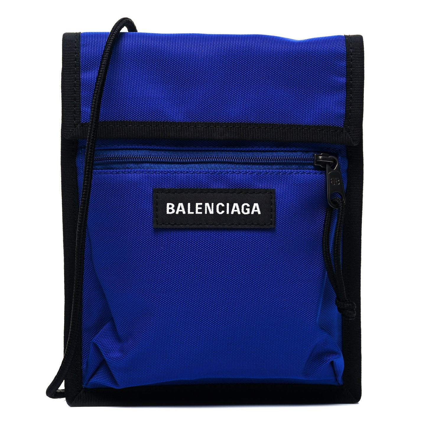 Casual Nylon Small Explorer Pouch with Strap Navy