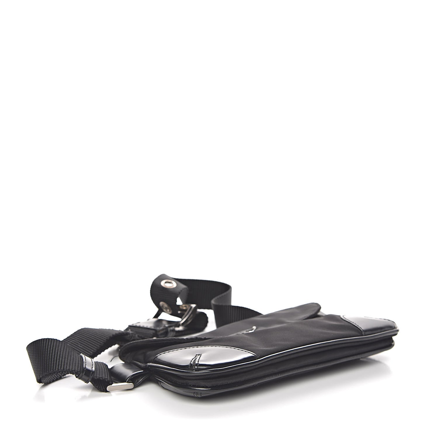 Tessuto Nylon Belt Bag Black