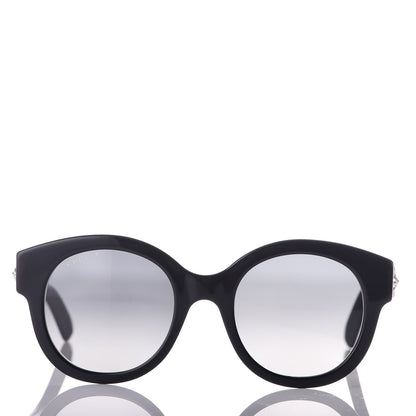 Gucci Round Frame Star Sunglasses GG0208S Black 2 of 9