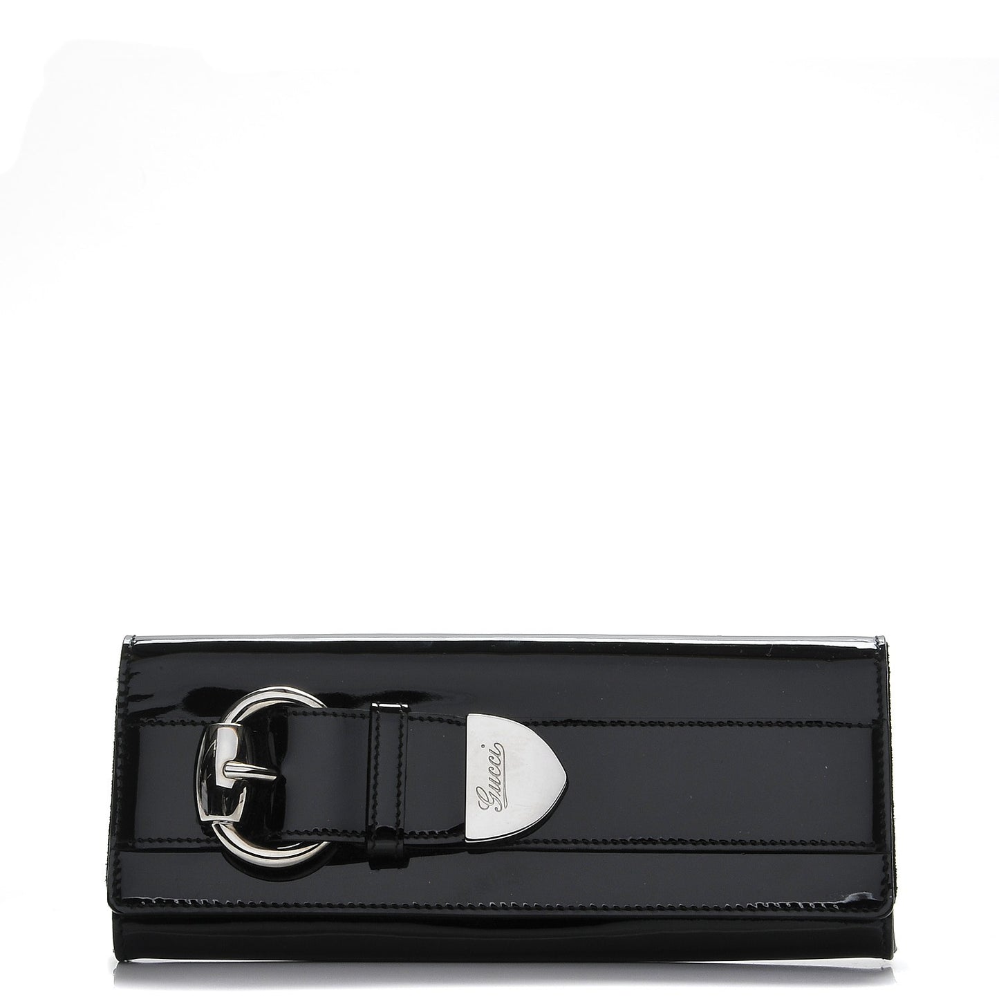 Patent Romy Clutch Black