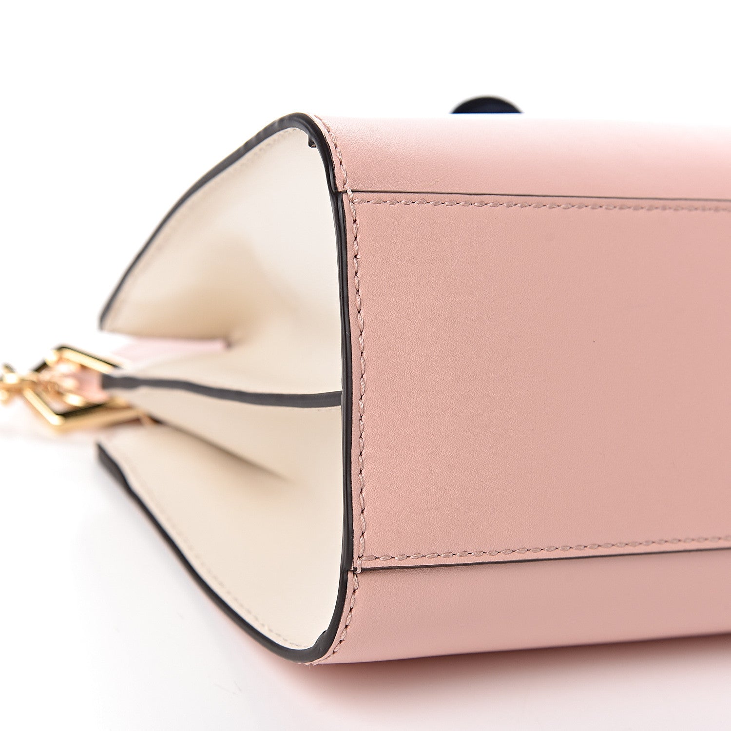 Gucci Nappa Bamboo Web Mini Nymphaea Top Handle Bag Perfect Pink Mystic White 9 of 12