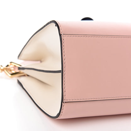 Gucci Nappa Bamboo Web Mini Nymphaea Top Handle Bag Perfect Pink Mystic White 9 of 12
