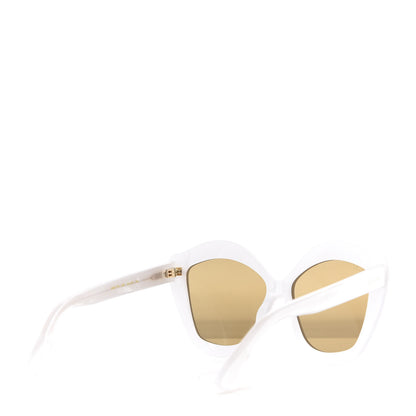 Gucci Cat Eye GG0117S Sunglasses White 4 of 9
