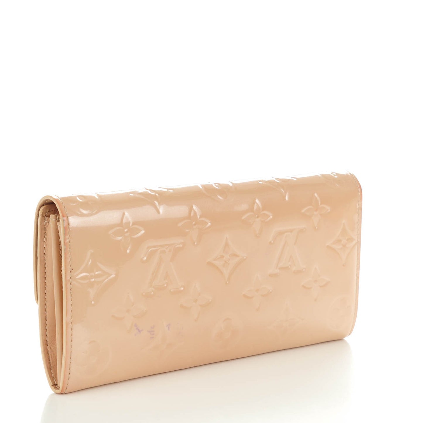 Vernis Sarah Wallet Rose Florentin