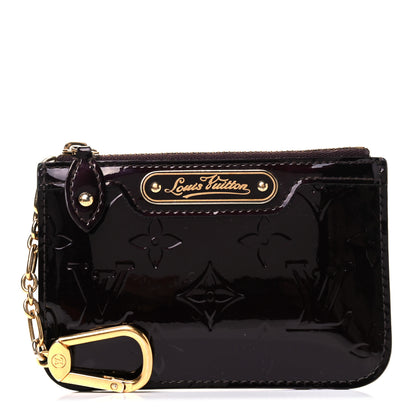Louis Vuitton Vernis Key Pouch Amarante 1 of 4