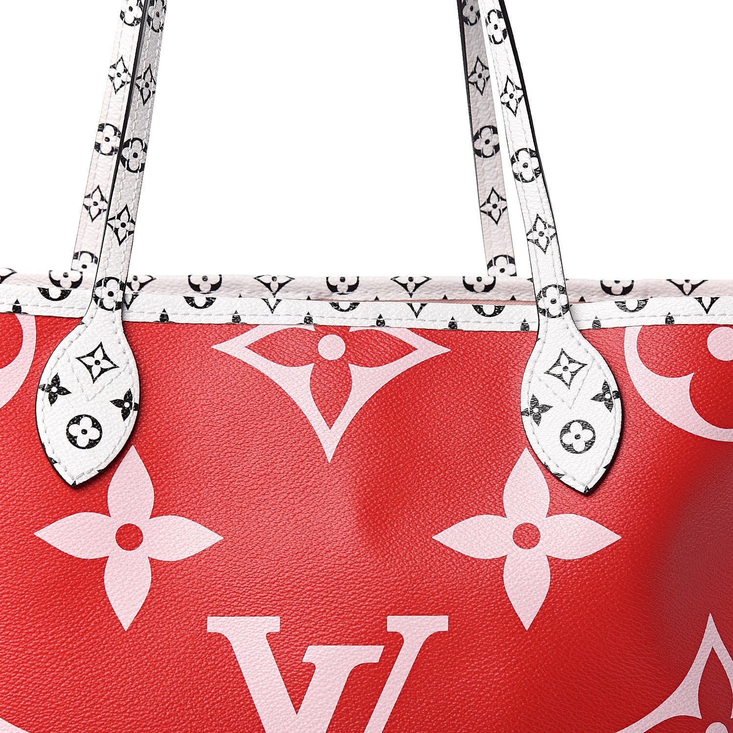 Louis Vuitton Monogram Giant Neverfull MM Rouge 11 of 11