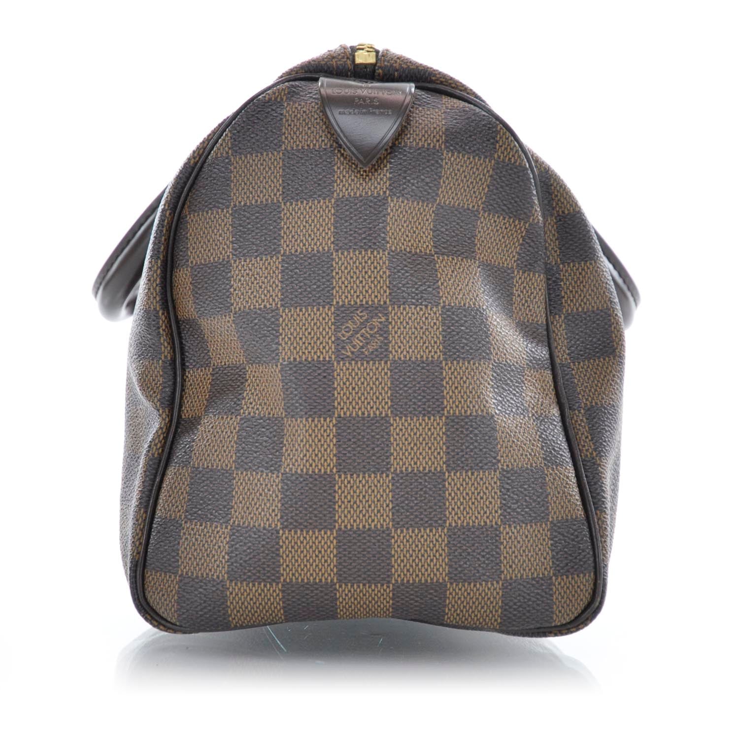 Louis Vuitton Damier Ebene Speedy 25 4 of 10