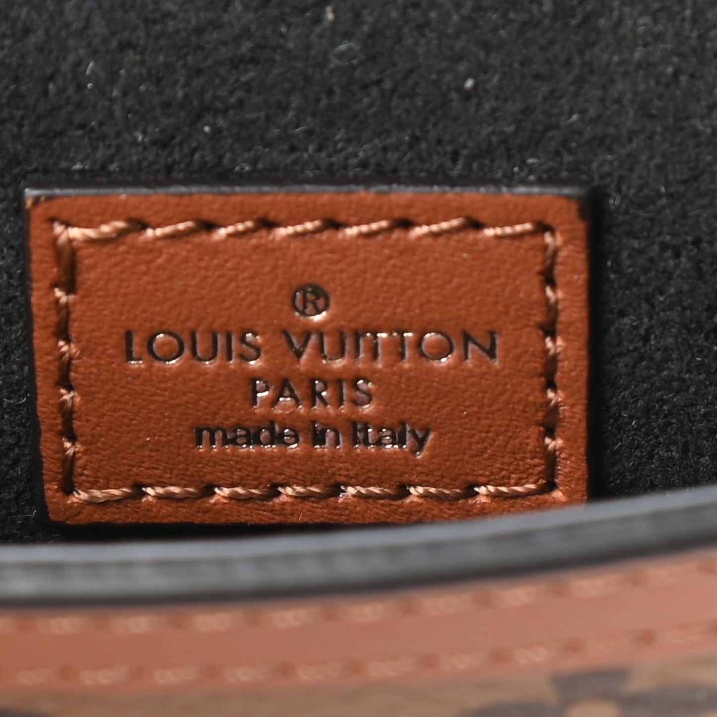 Reverse Monogram Dauphine Micro Earphones Bag