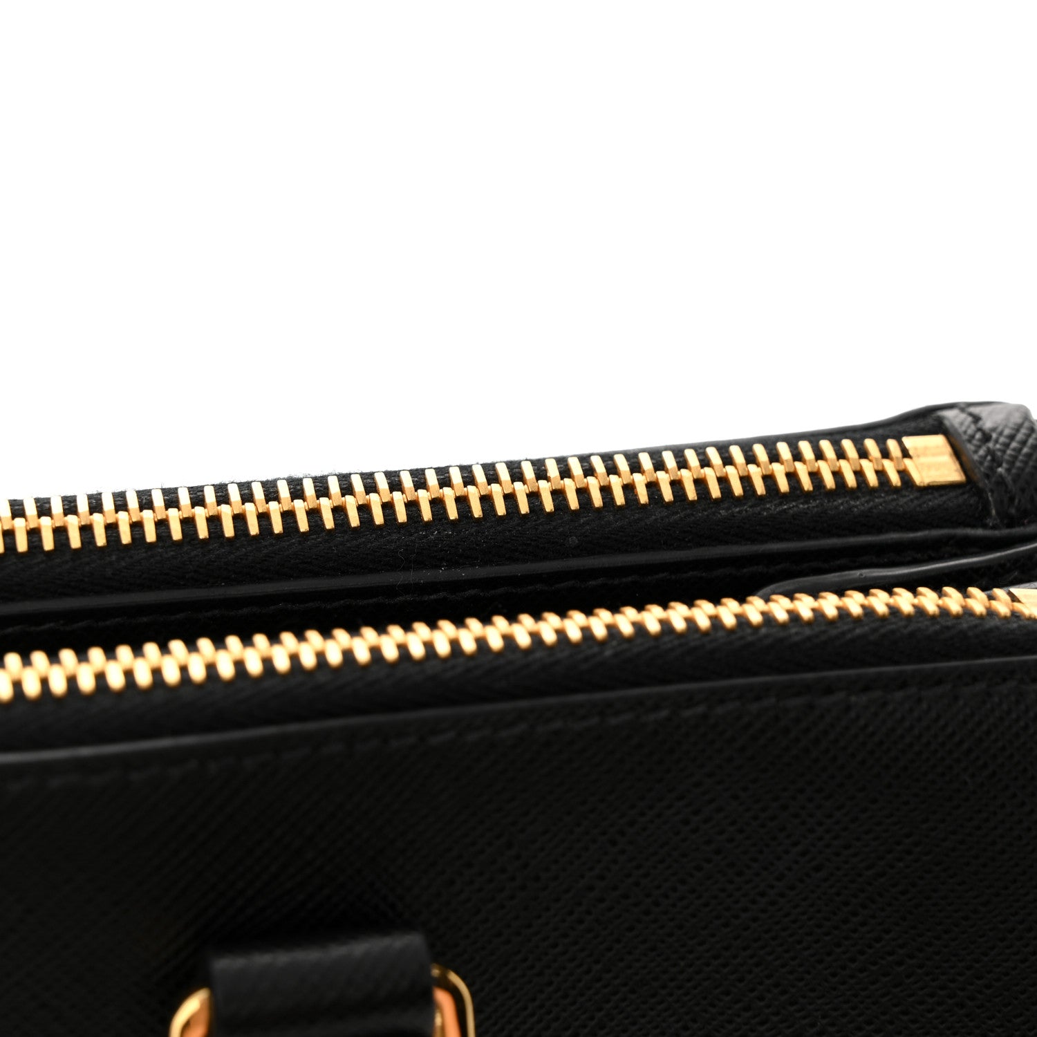 Prada Saffiano Lux Large Galleria Double Zip Tote Black 11 of 12