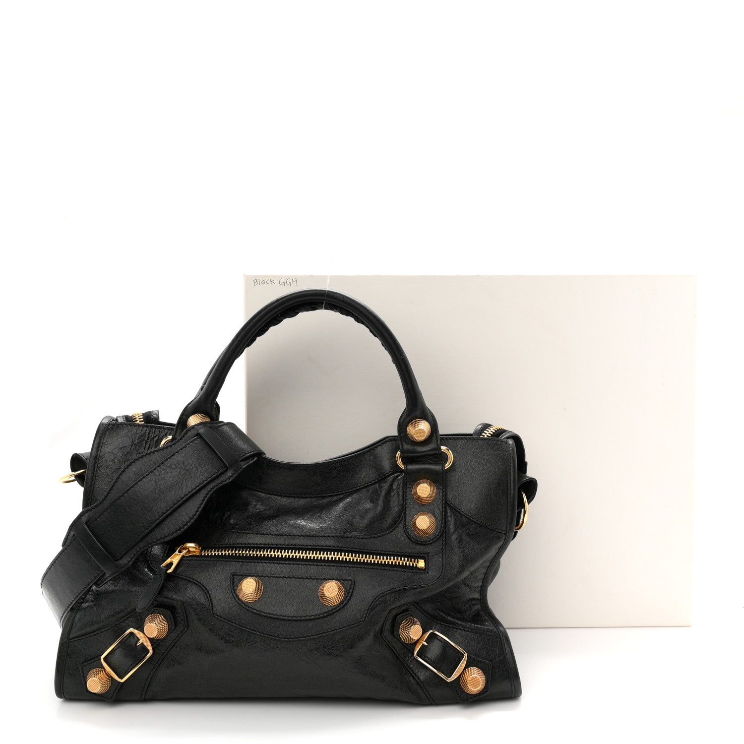 Balenciaga Agneau Giant 21 Gold Hardware City Black 12 of 12