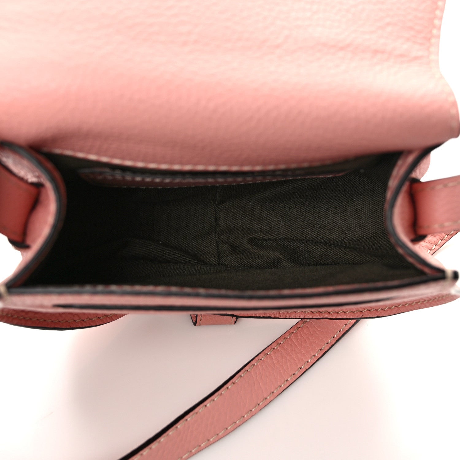 Chloe Calfskin Mini Marcie Round Crossbody Bag Rusty Pink 5 of 8